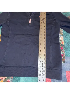 Vineyard Vines $98 Woman’s Small Shel Shirt Vineyard Navy Pullover thumbnail 9