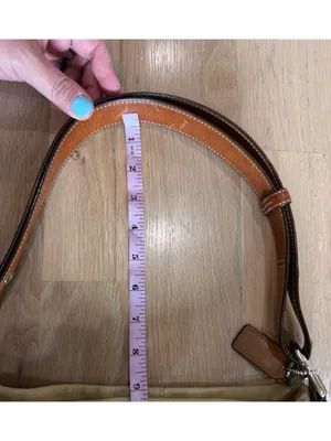 Coach leather shoulder bag cream thumbnail 9