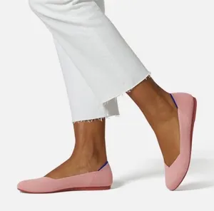 Like New! Rothy’s The Flat Round Toe Pink Flats | Size 6.5 thumbnail 1