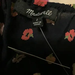 NWT Madewell silk Ruffle-Strap Cami Confetti Floral Sz 2‎ thumbnail 5