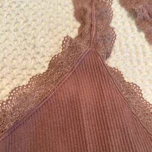 Urban Outfitters Out From Under Mauve Lace Halter Bralette thumbnail 2