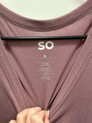 Pink V Neck T-Shirt thumbnail 3