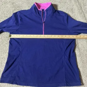 Horny Toad Granola Girl Womens M‎ Quarter Zip Pullover Long Sleeve Top Outdoor thumbnail 7