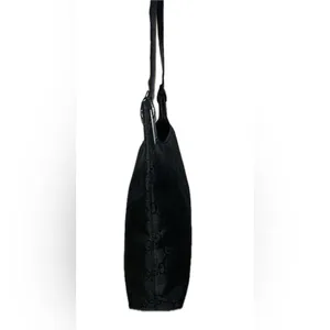 Authentic Gucci Black GG Monogram Shoulder Bag thumbnail 4