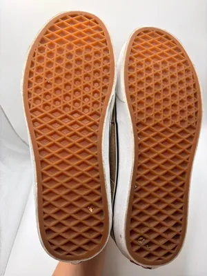 Vans Sk8-Hi Brown Canvas High Top Sneakers Men’s 6 Women’s 7.5 Skate Shoes thumbnail 9