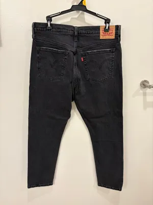Levi’s 501 Denim Jeans Button Fly Black thumbnail 2
