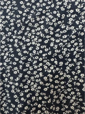 Brandy Melville Navy Floral Top thumbnail 3
