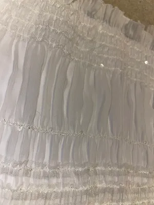 Tobi White Fringe Crop Top thumbnail 2