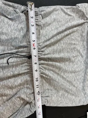 Old Navy Active Breathe ON Jumpsuit Gray Sleeveless Cropped Wide Leg S NWT thumbnail 10