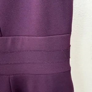 NWT Calvin Klein Purple Mesh Illusion Hem‎ Fit Flare Stretch Sleeveless Dress 6 thumbnail 6
