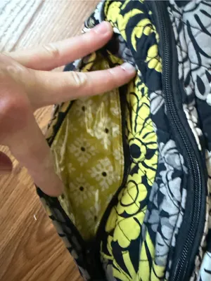 Vera Bradley Baroque Quilted Makeup Bag Retired Print thumbnail 3