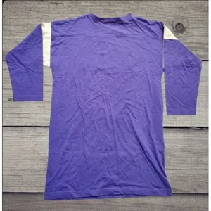 Colorado Rockies Baseball Unisex XL White Purple Long‎ Sleeve Shirt NWT thumbnail 2