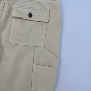 Hidden Los Angeles Cream Ivory Wide Leg Cargo Painter Pants Jeans Utility Sz 31 thumbnail 8