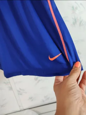 Nike Dri-Fit Training Shorts M Blue Orange thumbnail 4