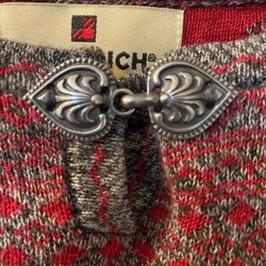 Woolrich Vintage Winter Holiday Lambswool & cotton Sweater size medium thumbnail 3