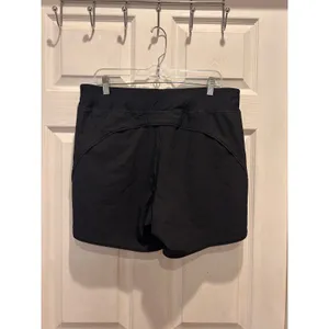 Lands End Womens Black Active Board Shorts Pockets Size 12 Athletic‎ Swim Gym thumbnail 3