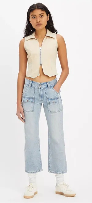 Levi's MIDDY OUTBACK BOOTCUT WOMEN'S JEANS size 27‎ thumbnail 1