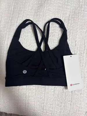 Lululemon black sports bra thumbnail 2