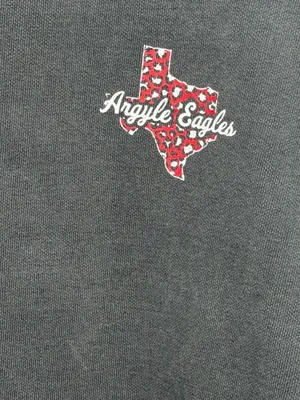 Comfort Colors Argyle Eagles Texas Crewneck Sweatshirt thumbnail 2