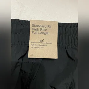 NWT Nike Windrunner High Waisted Woven Women's Black Wide Leg Pants Size M thumbnail 10