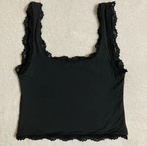 SKIMS Fits Everybody Lace Tank Top thumbnail 4