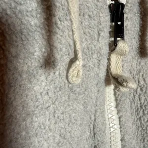 Patagonia Hoodie Womens Large Navy Beige Shearling Hoody Pile Fleece Full Zip thumbnail 6