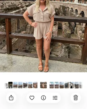 Mustard Seed Tan Romper thumbnail 2