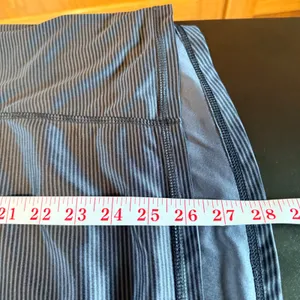 Danskin Now Performance Black Micro-Stripe Athletic Quarter‎ Zip XL Dri More thumbnail 8