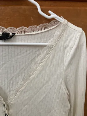 UO White Cropped Top thumbnail 4