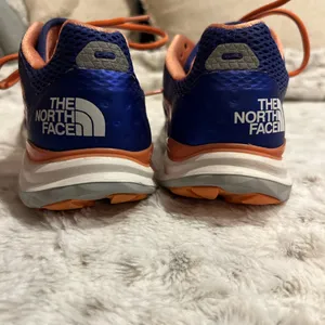 North Face Hyper-Track Guide running shoes blue and coral thumbnail 11