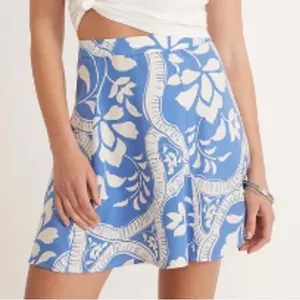Marine Layer Bonnie mini skirt Blue and white A-Line‎ Skirt 2 NWT thumbnail 1