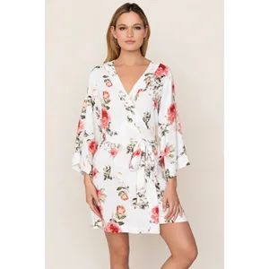YUMI KIM Dream Lover Floral Robe True‎ Love Bridal Bridesmaid Summer Small thumbnail 4