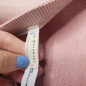 Free People Movement Charlotte Taupe Pink Wrap Top thumbnail 8