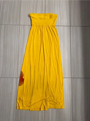 Moa Moa Y2K Strapless Dress with Flower Print thumbnail 6