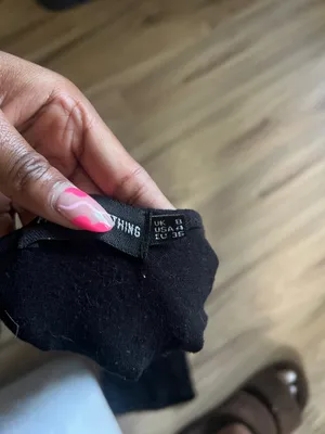 Pretty Little Thing Black Romper thumbnail 2