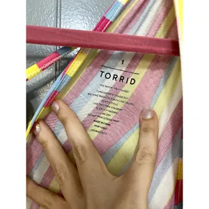 NEW Torrid Colorful Stripes Sleeveless Super Soft Surplice Jumpsuit 1X thumbnail 5