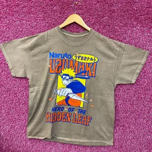 Naruto Uzumaki Hero Of The Hidden Leaf Anime T-Shirt XL thumbnail 3