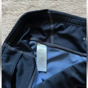 Athleta Women's‎ Blue Camo Sonar Capri Compression Leggings Size S thumbnail 5