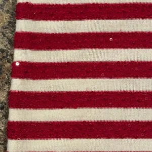 Talbots 3/4 Sleeve Top Striped Sequin Preppy Nautical Red White Plus Size 3X thumbnail 8