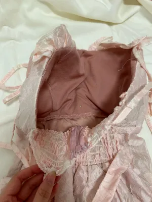 Baby pink mini dress thumbnail 5
