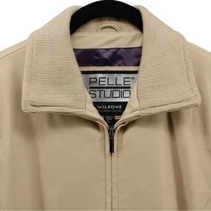Vintage Pelle Studio Wilson's Leather Zipup Jacket Granola Girl Penny Lane L thumbnail 3
