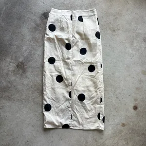 Future Collective x Jenny K. Lopez Faux Wrap Polkadot Midi Skirt Size 2 thumbnail 3