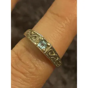 D010 size 6 ring 925 sterling silver thumbnail 11