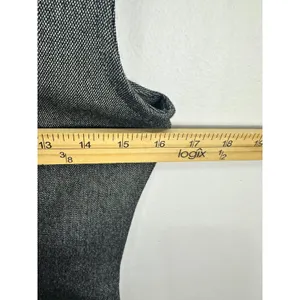 Fleurish Mini Dress Womens 5 Grey Sleeveless Square Neck Buckle‎ Detail 90s Y2K thumbnail 7