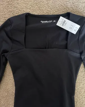 Abercrombie Long Sleeve Square Neck Bodysuit thumbnail 2
