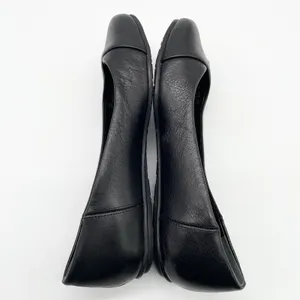 Zodiac‎ Womens US 8 Sadie Slip On Ballet Flats Black Leather Classic Casual thumbnail 5