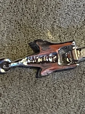 Vintage 80s Napier Silver Tone Leaf Link Tennis Bracelet USA thumbnail 5