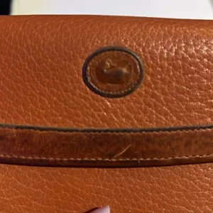 Vintage Dooney & Bourke Caramel Brown Leather Wallet thumbnail 13
