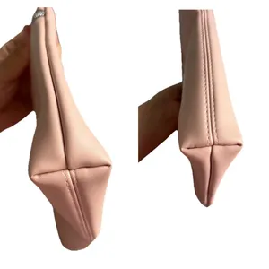 New Christian Dior Large Light Pink Makeup Pouch Cosmetic Clutch thumbnail 8