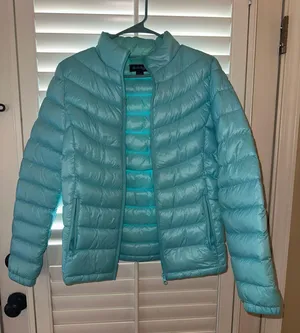 Puffer Jacket Blue thumbnail 1